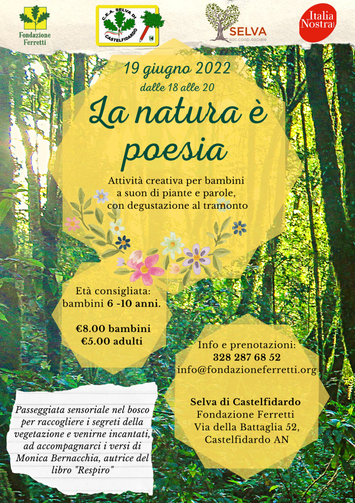 La natura è poesia - Selva di Castelfidardo - "Respiro" di Monica Bernacchia