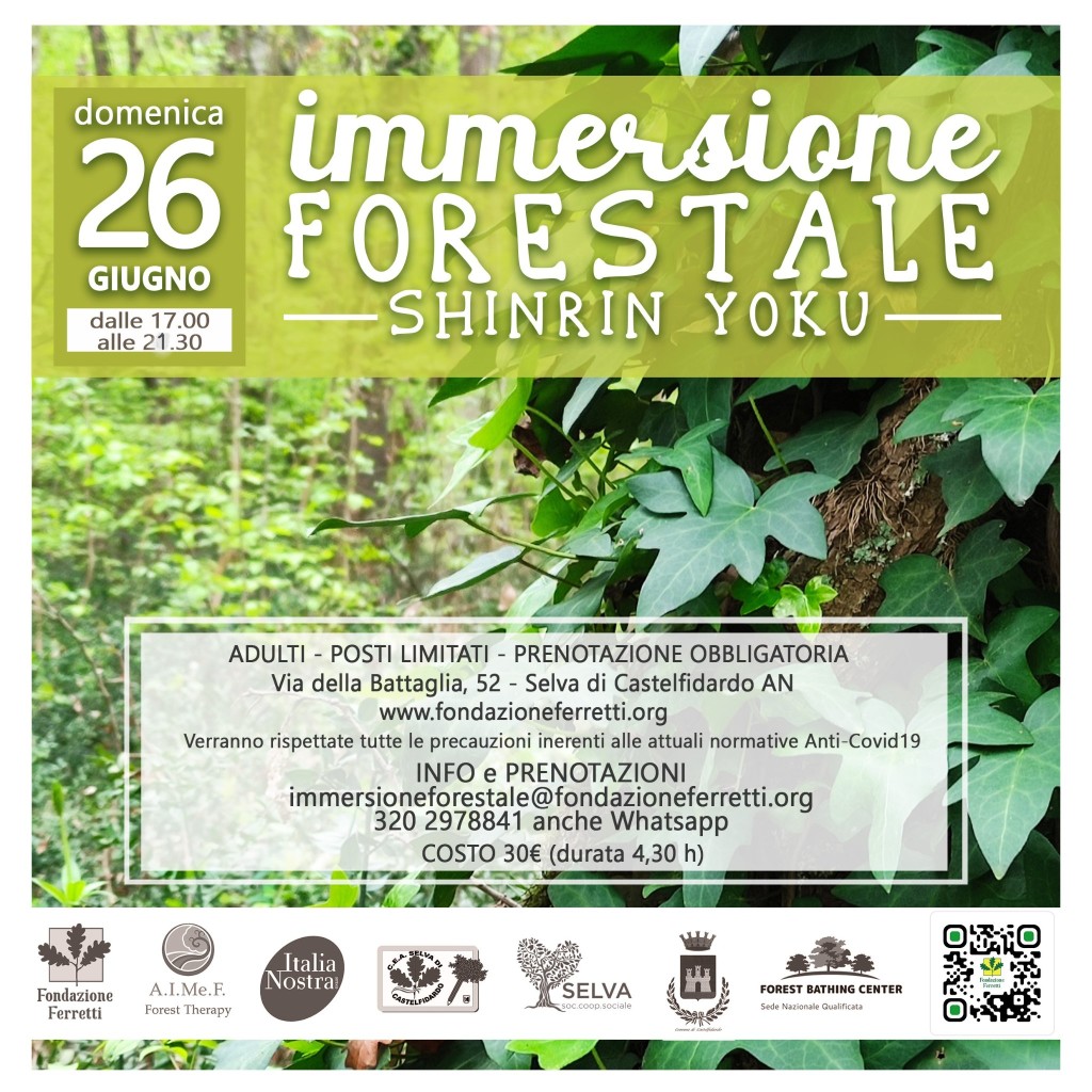 Immersione forestale del 26 giugno 2022