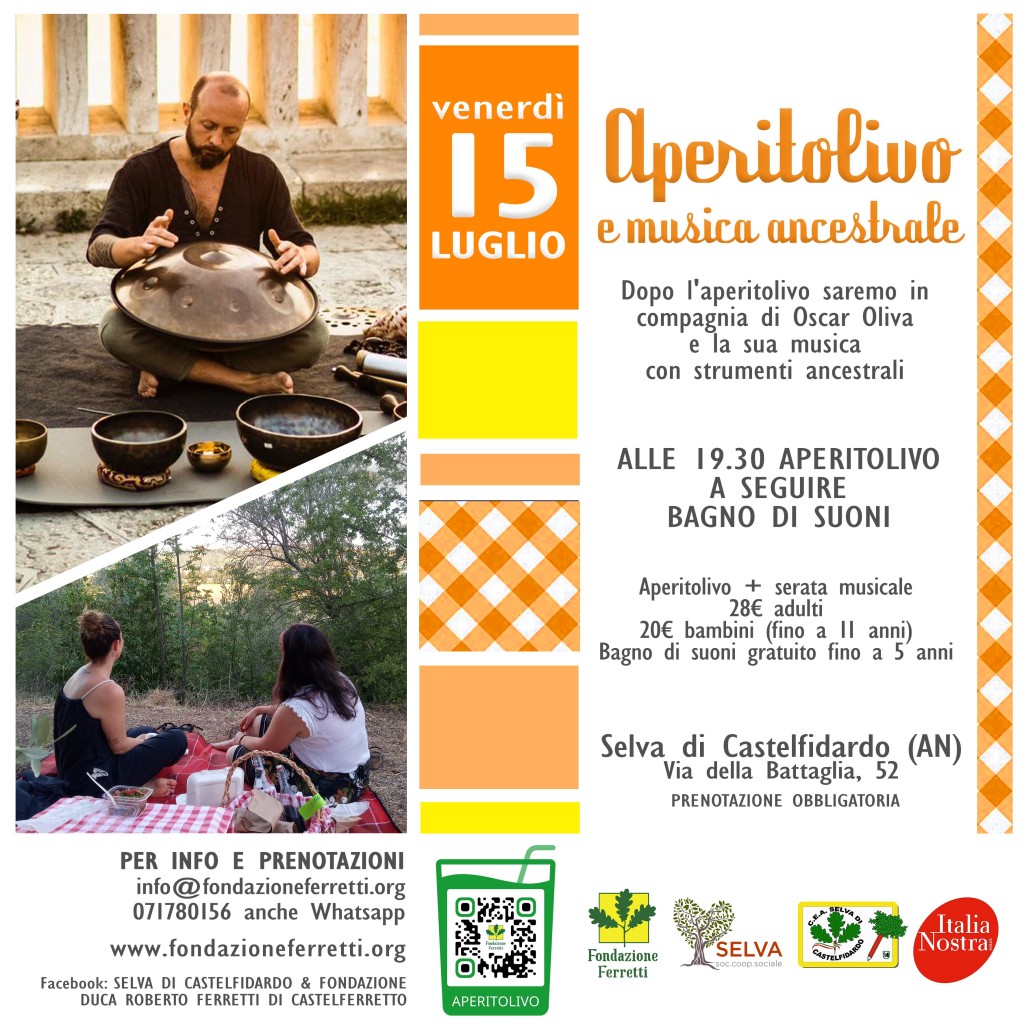 Aperitolivo e musica ancestrale