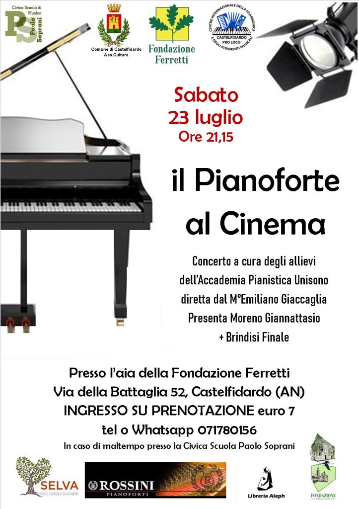 Il Pianoforte al Cinema