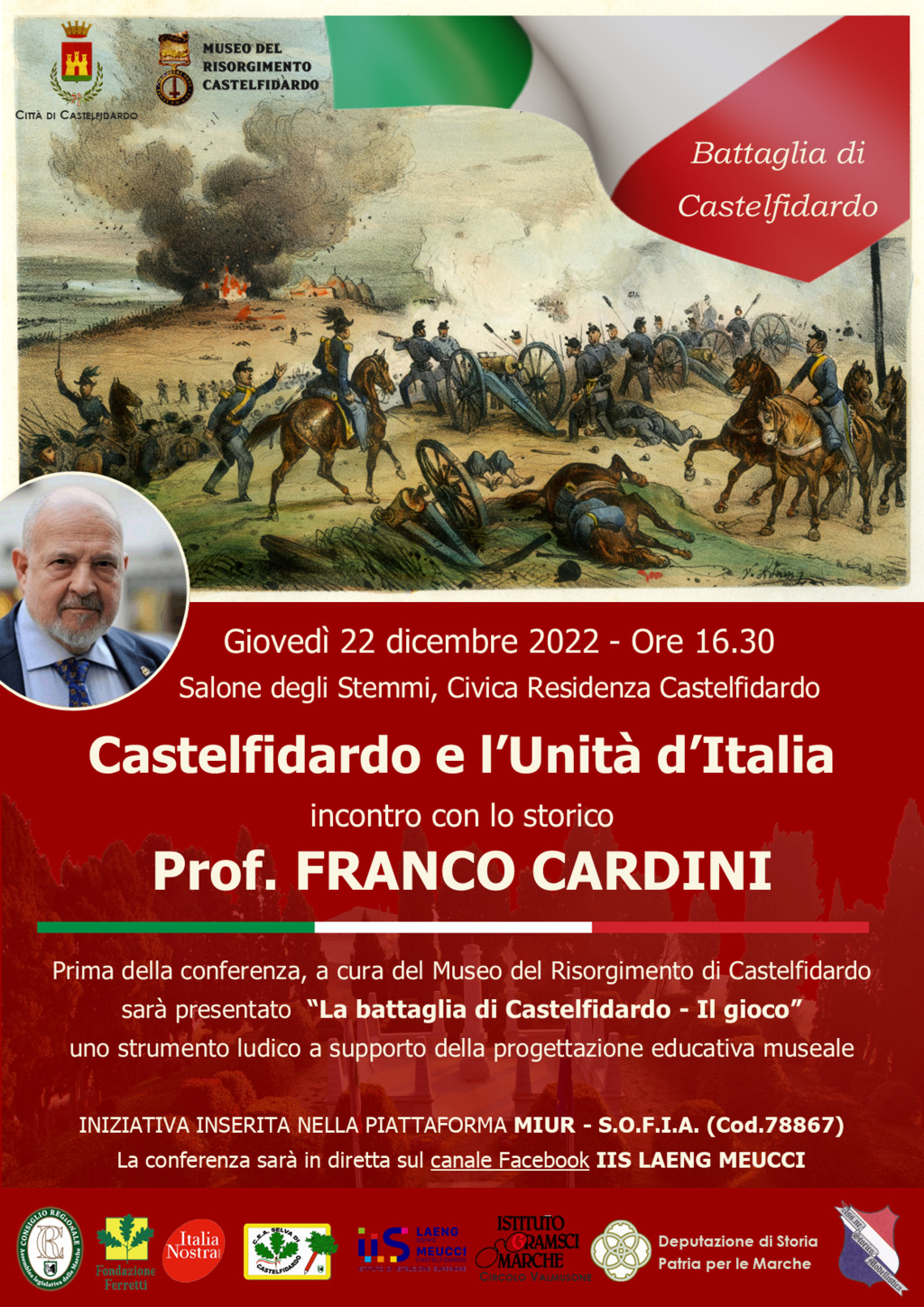 Incontro con lo storico prof. Franco Cardini