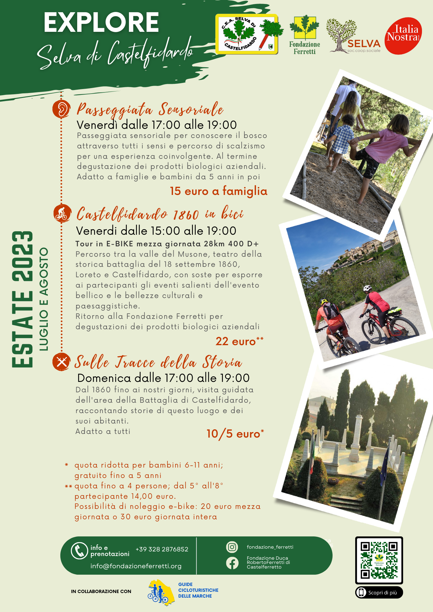 Programma degli eventi estivi 2023
