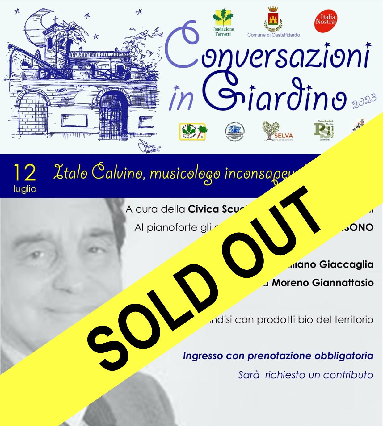 Conversazioni in Giardino - ITALO CALVINO, MUSICOLOGO INCONSAPEVOLE