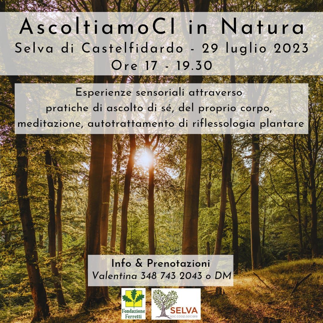 AscoltiamoCI in Natura