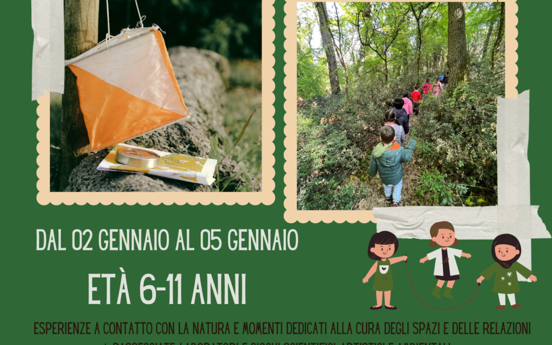 GIOCAMBIENTE INVERNALE per bambini da 6 a 11 anni