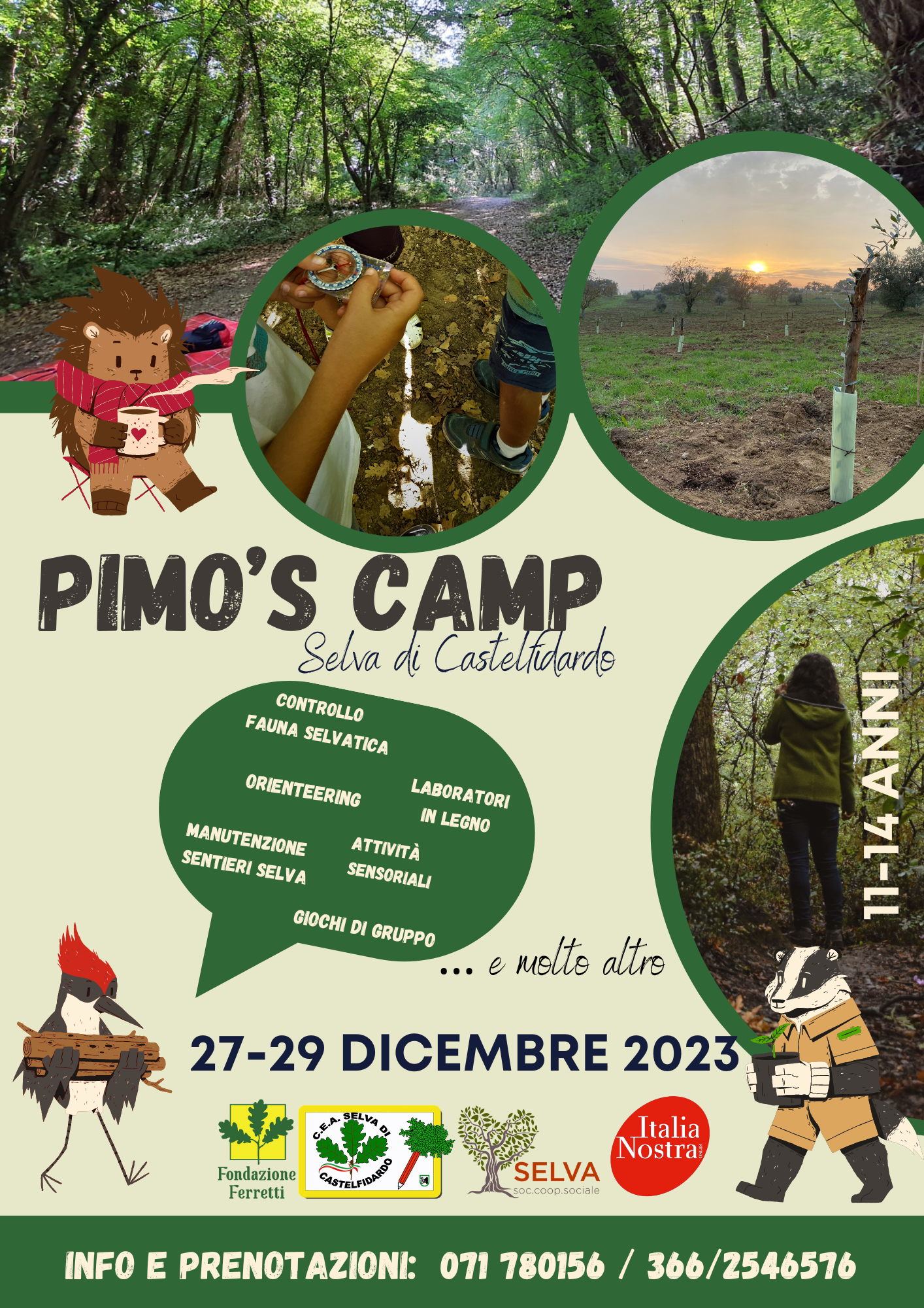 PIMO'S CAMP PER RAGAZZI 11-14 ANNI