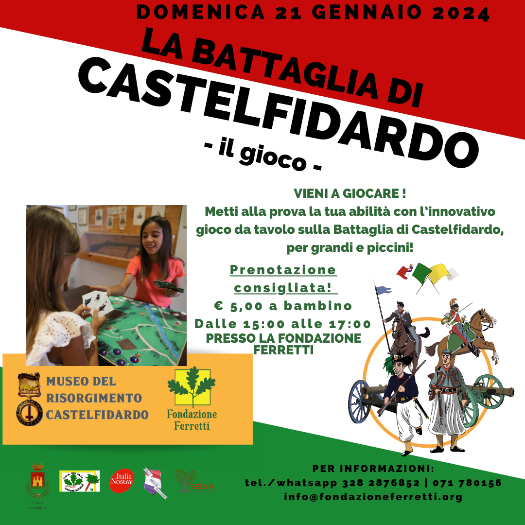 LA BATTAGLIA DI CASTELFIDARDO - IL GIOCO