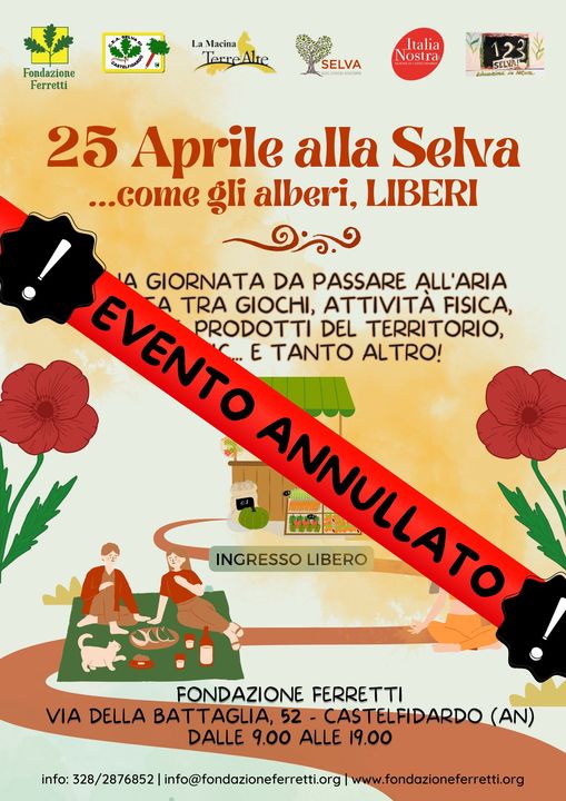 25 APRILE ALLA SELVA