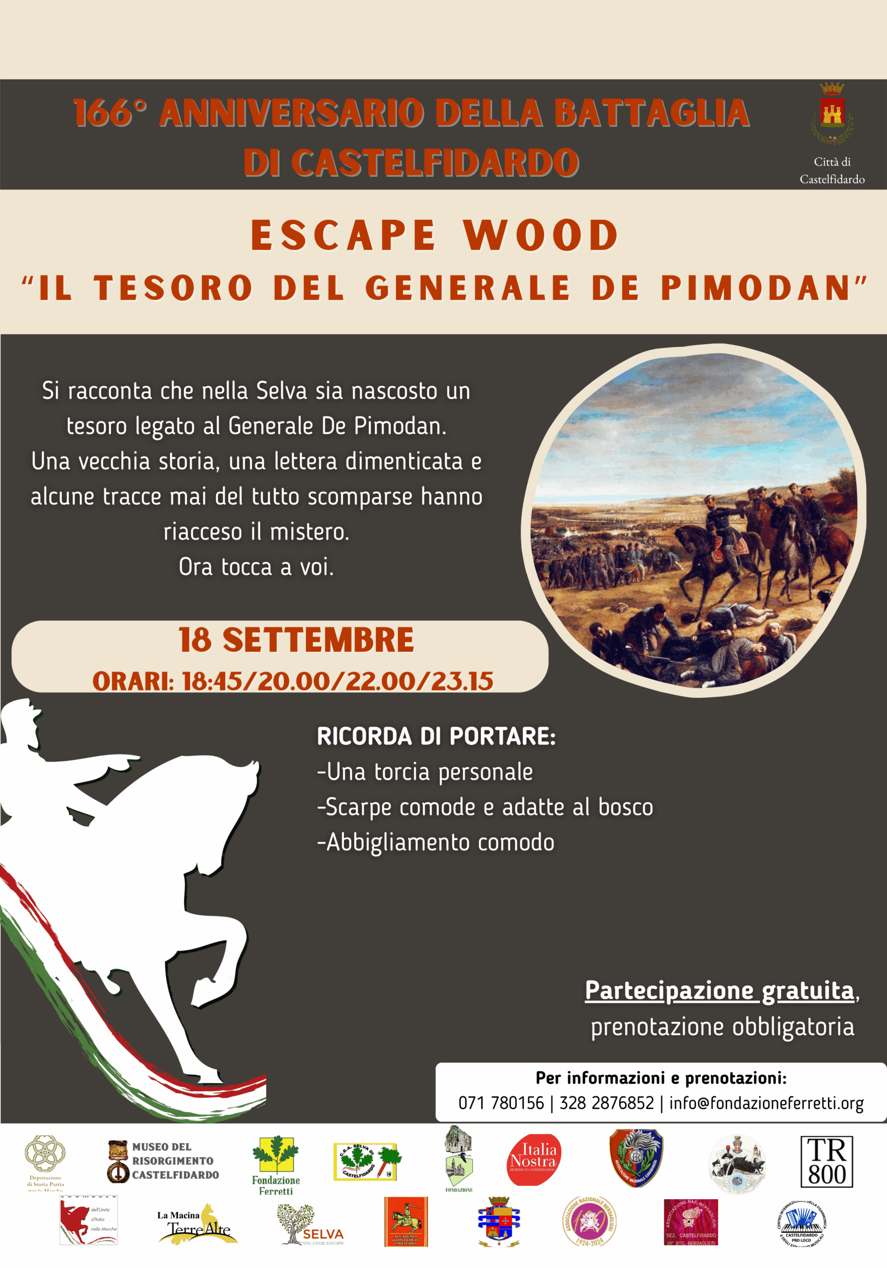 ESCAPE WOOD_ IL TESORO DEL GENERALE DE PIMODAN